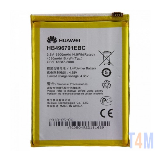 BATERIA HB496791EBC3900 HUAWEI ASCEND MATE 1